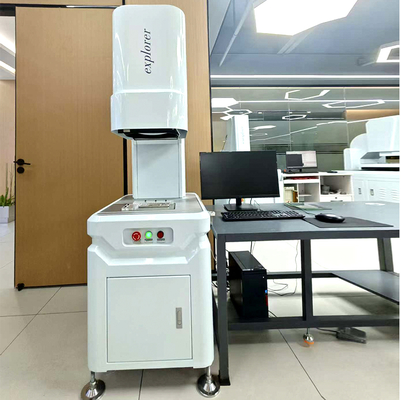 Een klik meetinstrument,de werking is eenvoudig,compact en handig.Video meetmachine Het kan automatisch bepalen of het product OK of NG is.